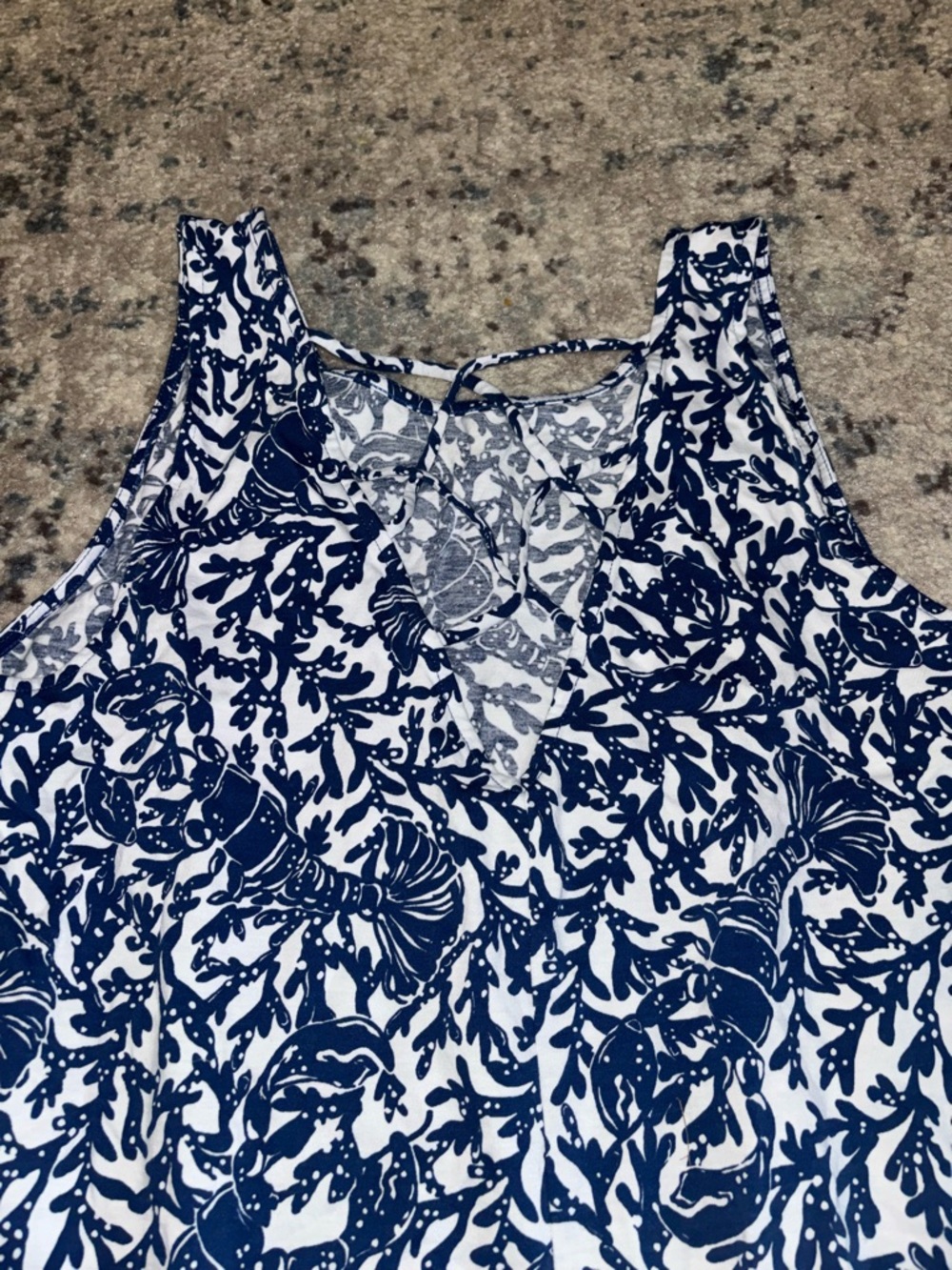 Lilly Pulitzer Navy and White Kristen Dress - Picture 5 of 5